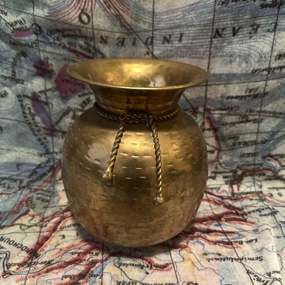 Elegant Brass Vase